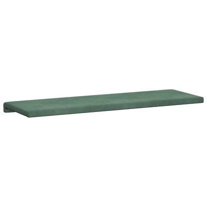Bench Cushion Velvet Sea Green Depth 35 cm