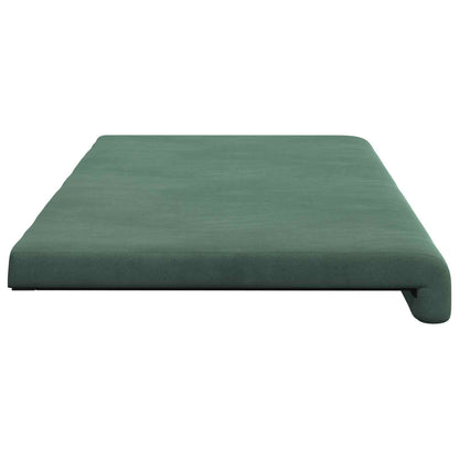 Bench Cushion Velvet Sea Green Depth 35 cm