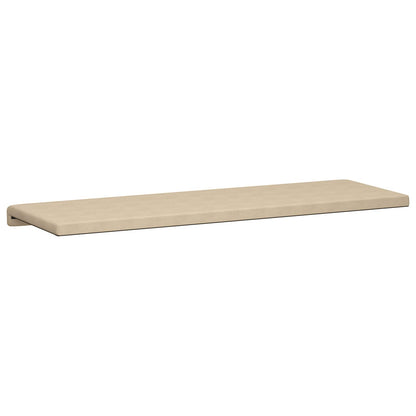 Bench Cushion Microfiber Cream Depth 35 cm