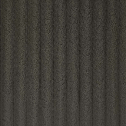 Bench Cushion Plush Corduroy Anthracite Depth 35 cm