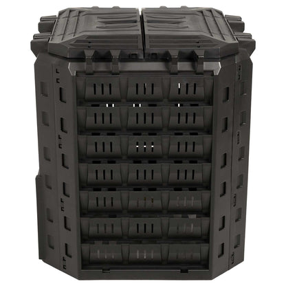 Garden Composter Black 71 x 71 x 81.5 cm 100% PP