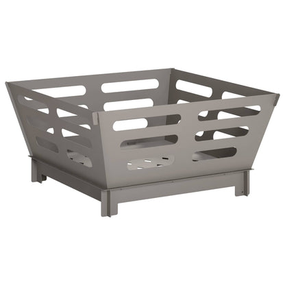 Fire Pit Rusty 40 x 40 x 20 cm Weathering Steel