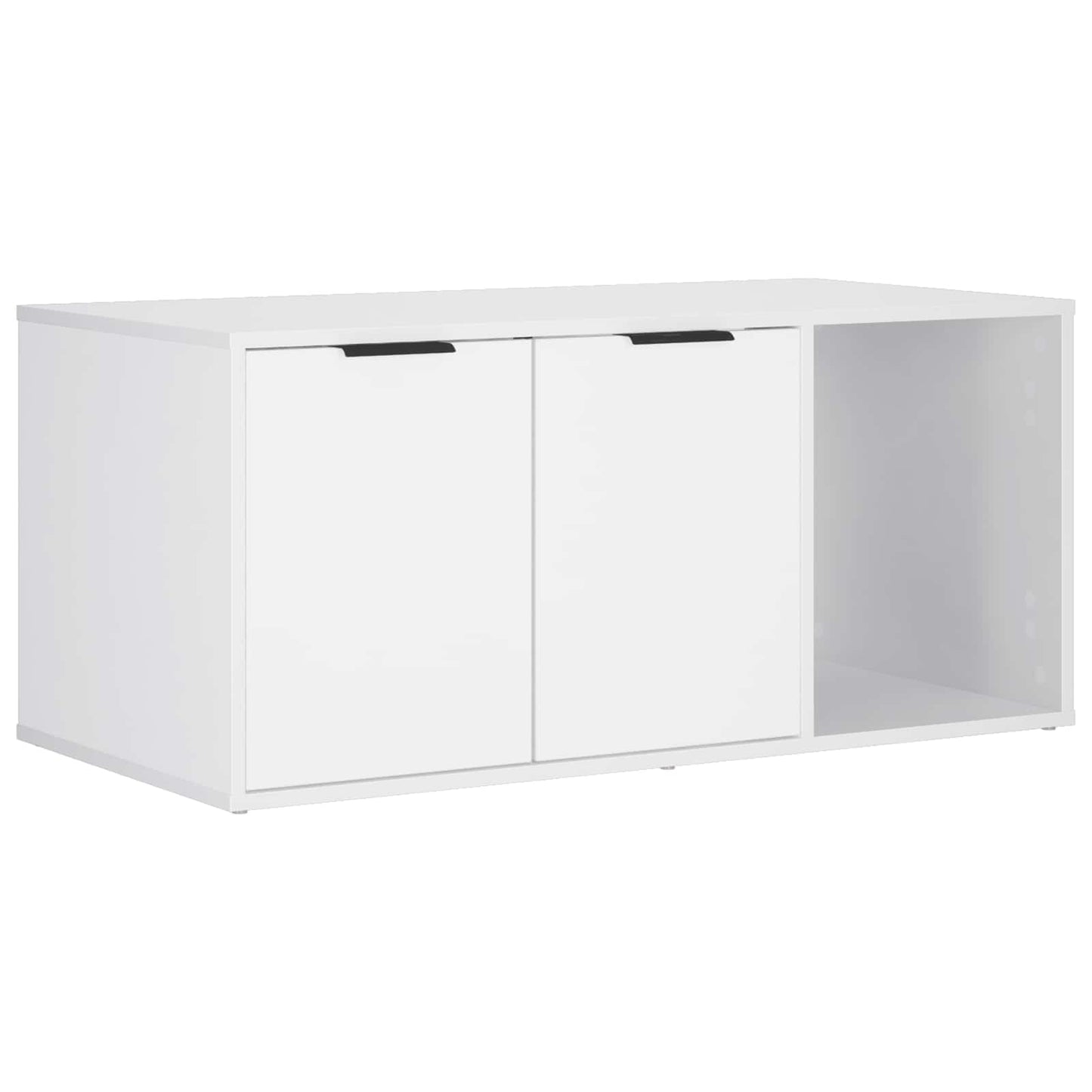 Cat Crate Furniture White 100 x 49 x 45 cm Engineered Wood