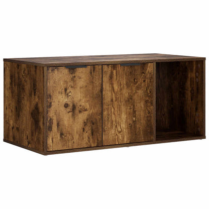 Cat Crate Furniture Smoked Oak 100 x 49 x 45 cm Engineered Wood