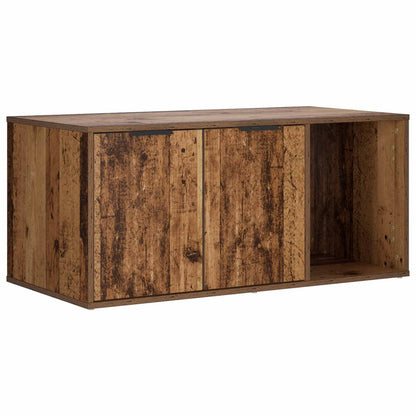 Cat Crate Furniture Old Wood 100 x 49 x 45 cm Engineered Wood