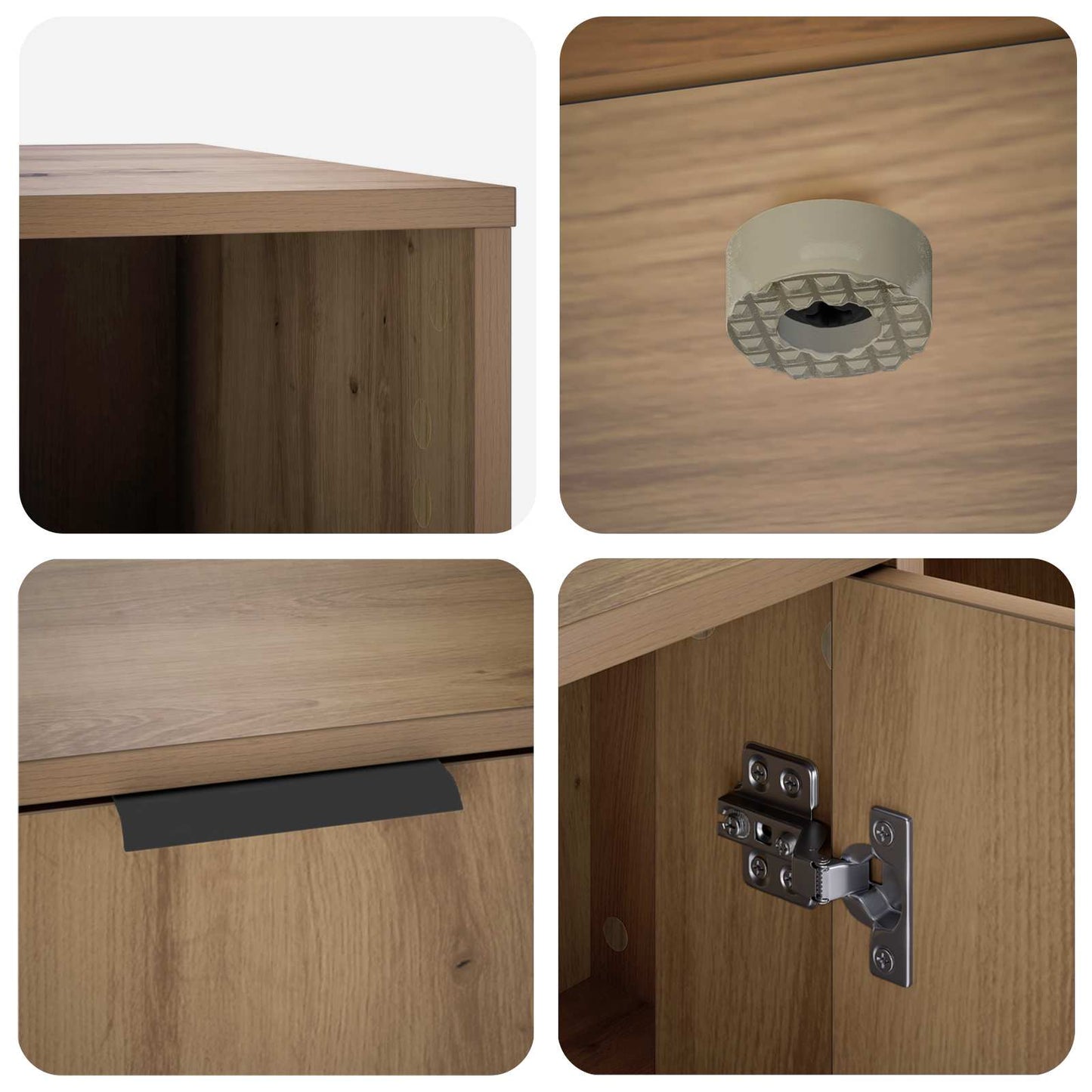 Cat Crate Furniture Artisan Oak 100 x 49 x 45 cm