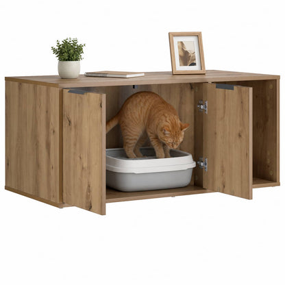 Cat Crate Furniture Artisan Oak 100 x 49 x 45 cm