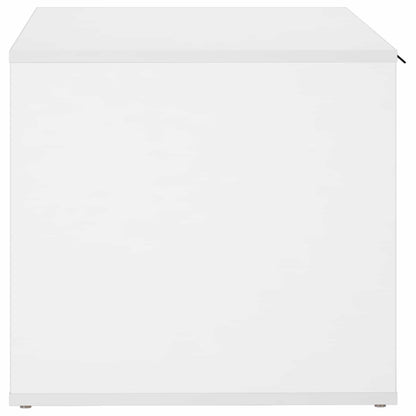 Cat Crate Furniture White 100 x 49 x 45 cm Engineered Wood