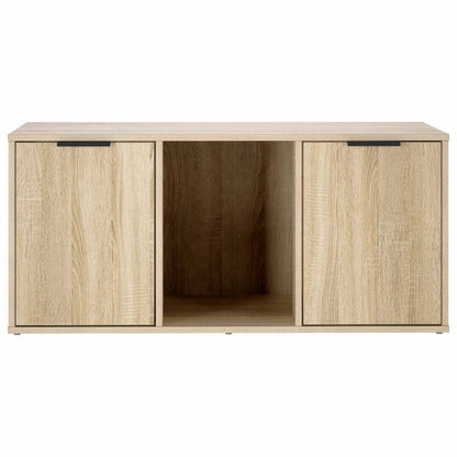 Cat Crate Furniture Sonoma Oak 100 x 49 x 45 cm Engineered Wood