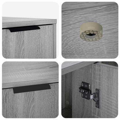 Cat Crate Furniture Grey Sonoma 100 x 49 x 45 cm