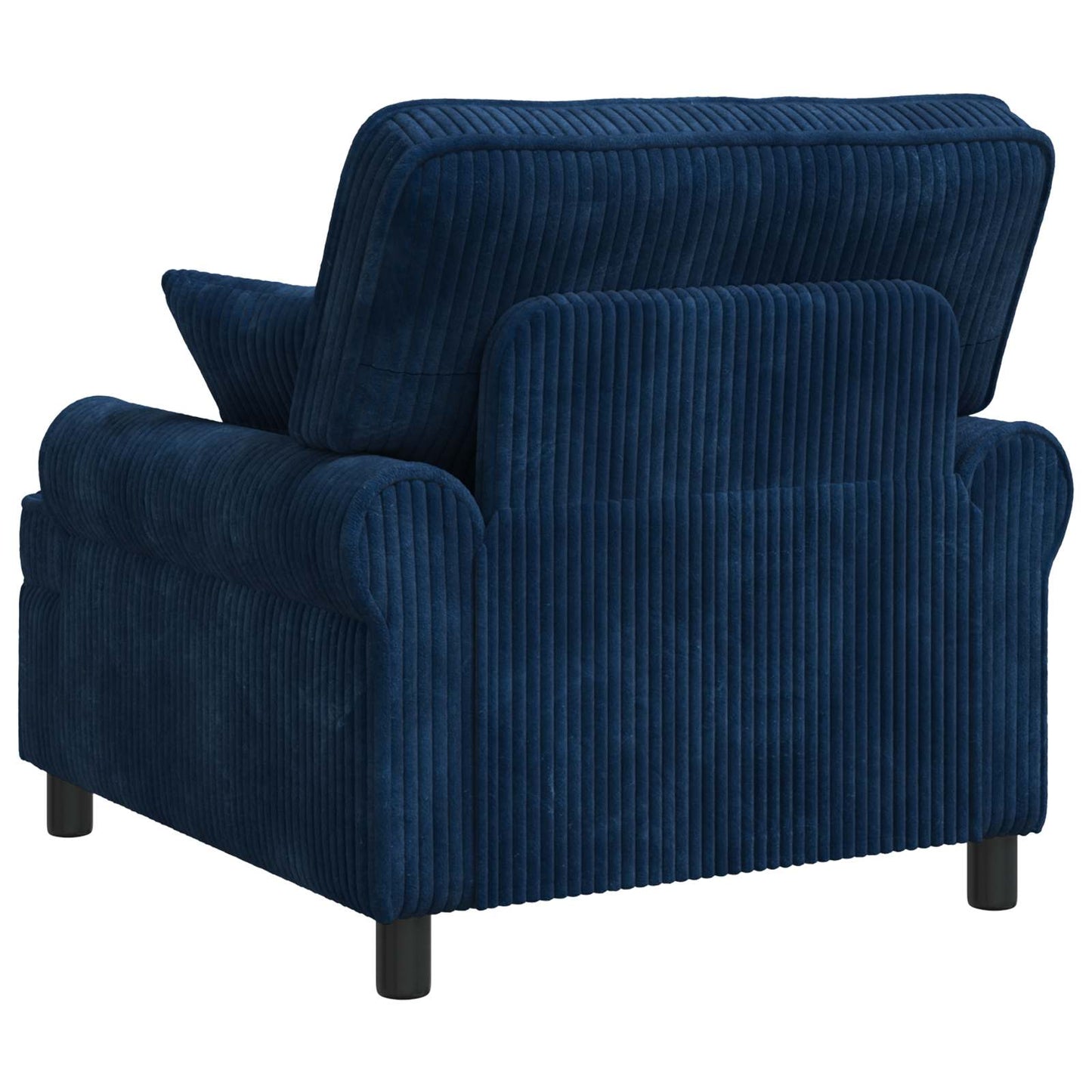 XL Armchair with Cushions Navy 1.5 Lines Fabric