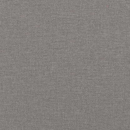 Armchair with Cushions Taupe Fabric