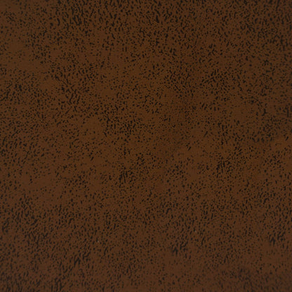XXL Armchair Brown Faux Suede Leather