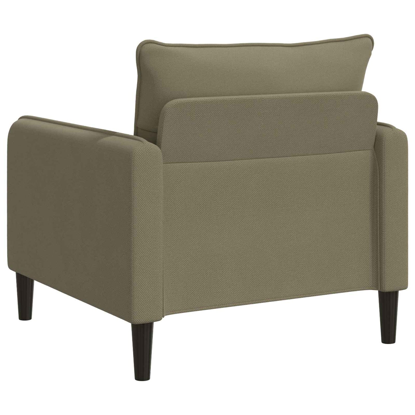 XL Armchair Khaki Velvet