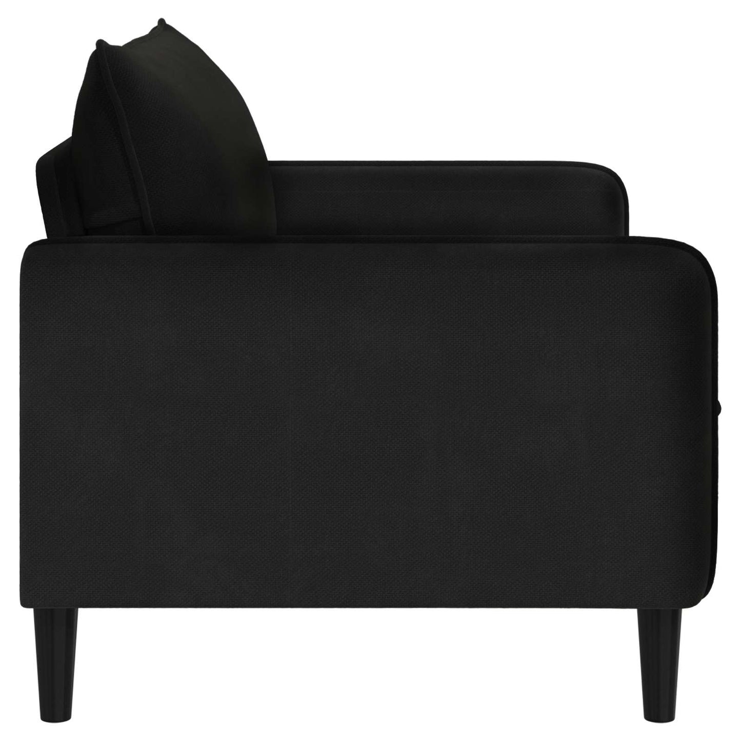 XL Armchair Black Velvet