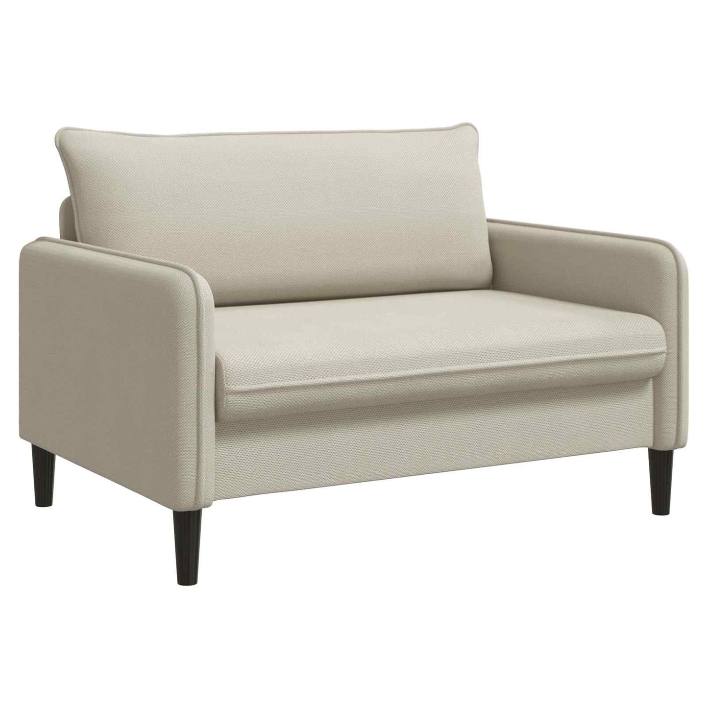 XXL Armchair Beige Velvet