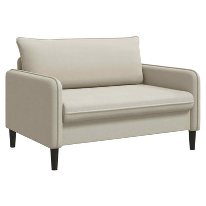 XXL Armchair Beige Velvet