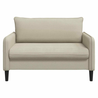 XXL Armchair Beige Velvet