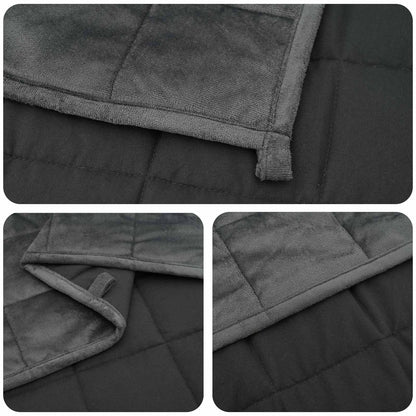 Weighted Blanket Anthracite 150 x 200 cm 7 kg 100% Cotton 205T