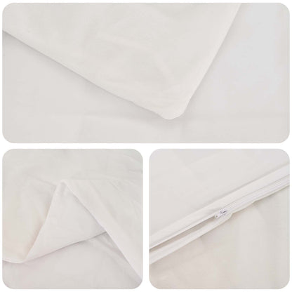 Weighted Blanket White 150 x 200 cm 11 kg 100% Cotton 205T
