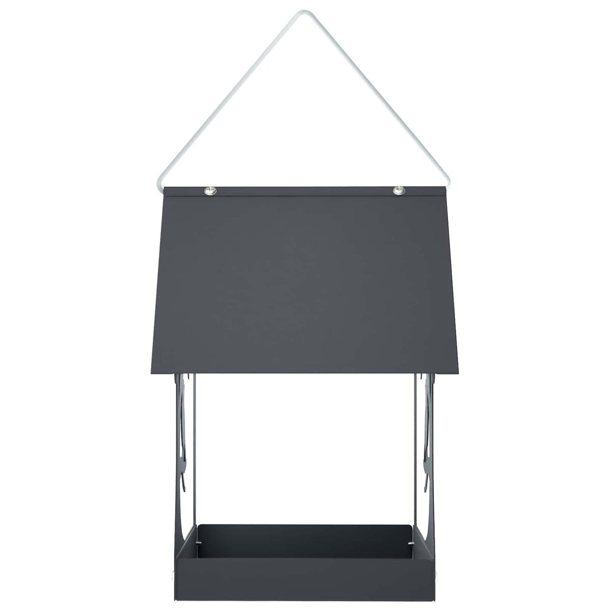 Hanging Bird Feeder Steel Anthracite