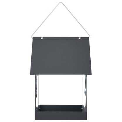 Hanging Bird Feeder Steel Anthracite