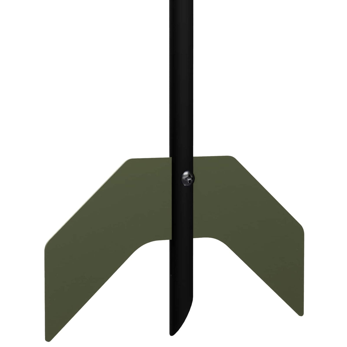 Bird Feeder Steel Olive Green