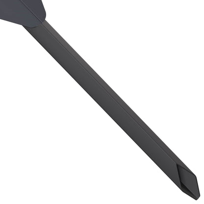 Garden Stake 3 pcs 116.5 x 35 x 3 cm Anthracite Steel