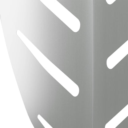 Garden Stake 3 pcs 116.5 x 35 x 3 cm Galvanised Steel Silver