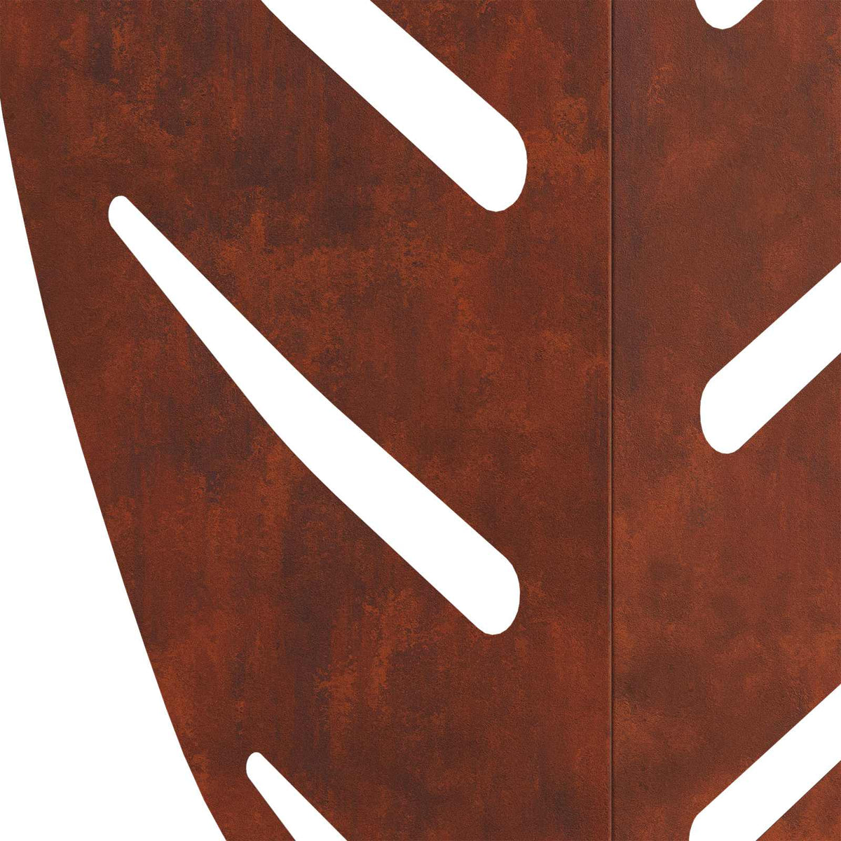 Garden Stake 3 pcs 116.5 x 35 x 3 cm Rusty Weathering Steel