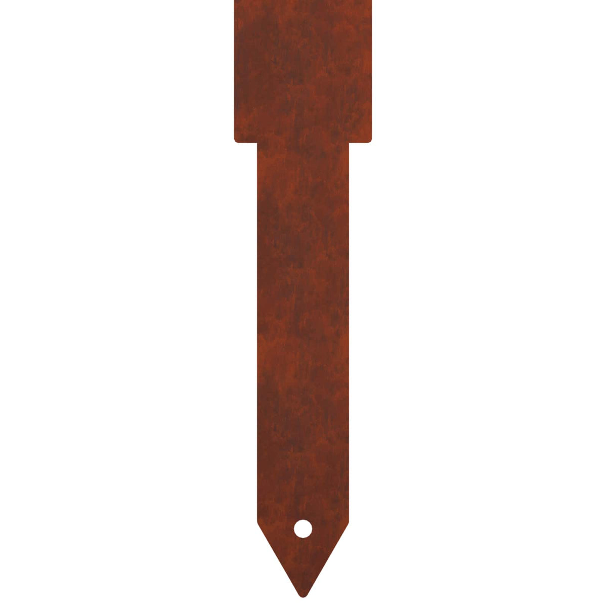 Garden Stake 3 pcs 41 x 10 x 0.08 cm Rusty Weathering Steel