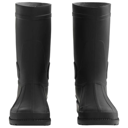 Rain Boots PVC Size 38 Black