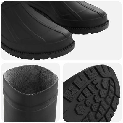 Rain Boots PVC Size 42 Black