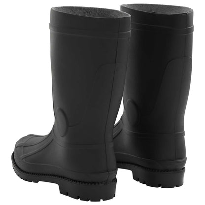 Rain Boots PVC Size 42 Black
