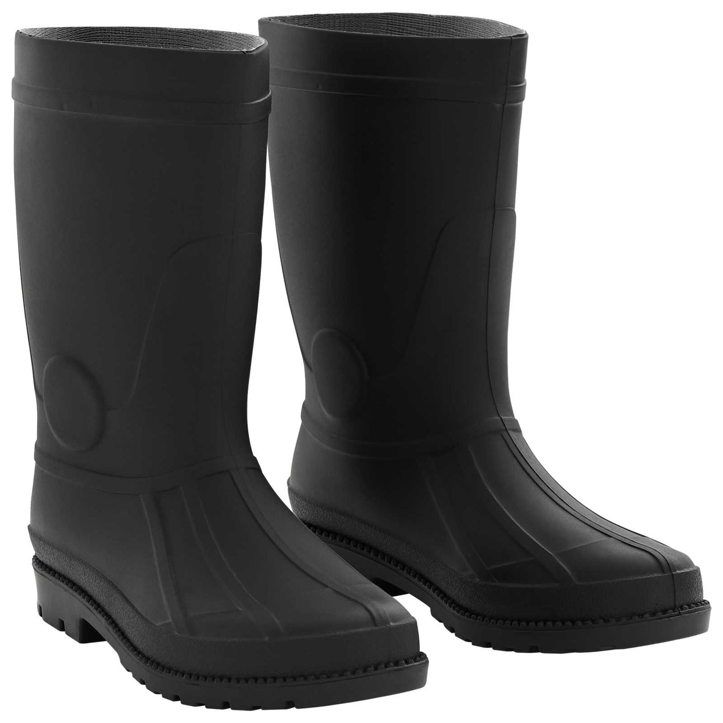 Rain Boots PVC Size 43 Black