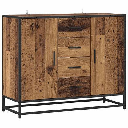 Sideboard Old Wood 92 x 35 x 76 cm Engineered Wood