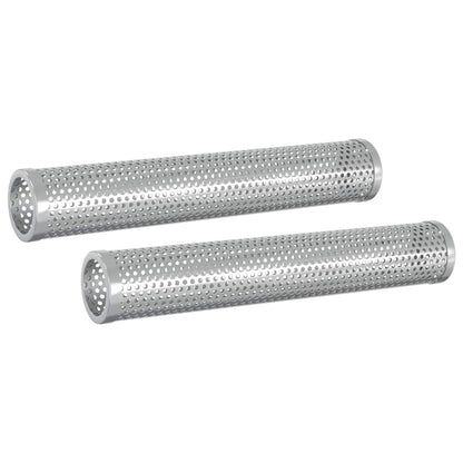 Smoker Oven 3 pcs 44.5 x 29 x 110 cm Galvanised steel Silver