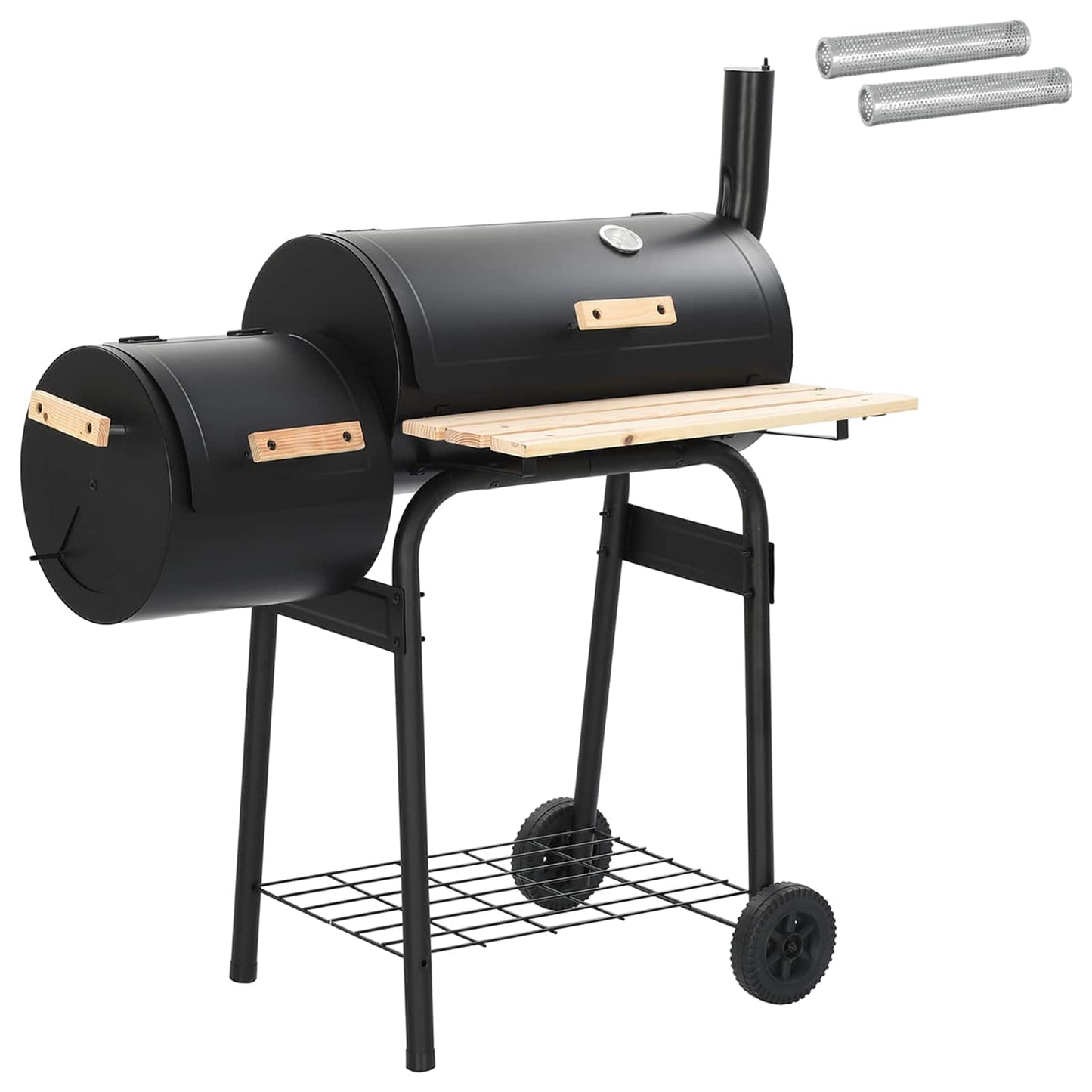 Outdoor Grill 103 x 60 x 113 cm Steel Black