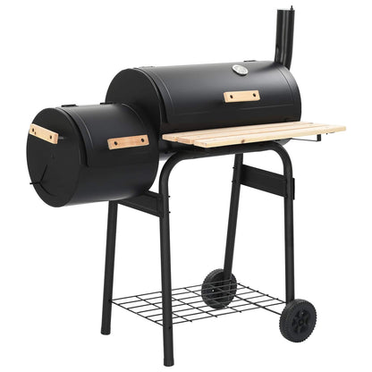 Outdoor Grill 103 x 60 x 113 cm Steel Black