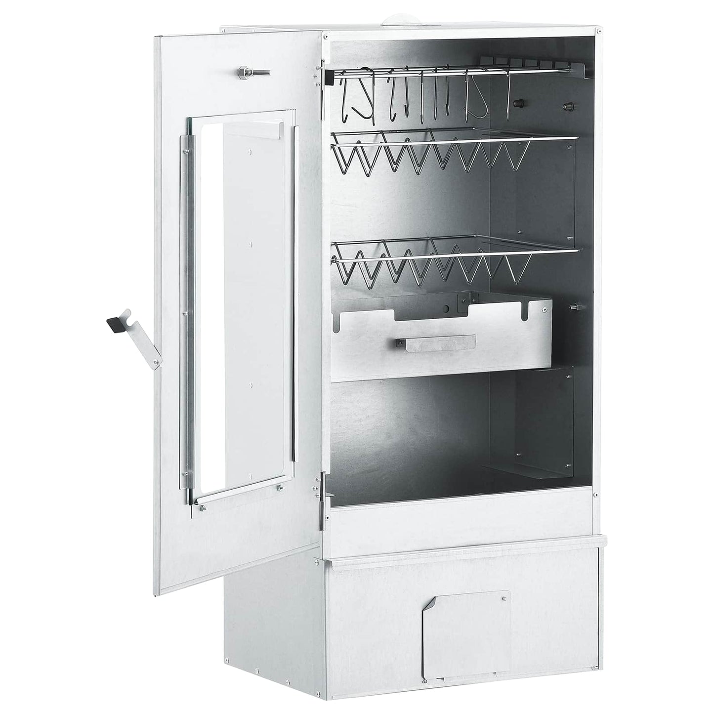 Cold Smoker with Smoker Tube 44.5 x 29 x 83 cm Galvanised steel