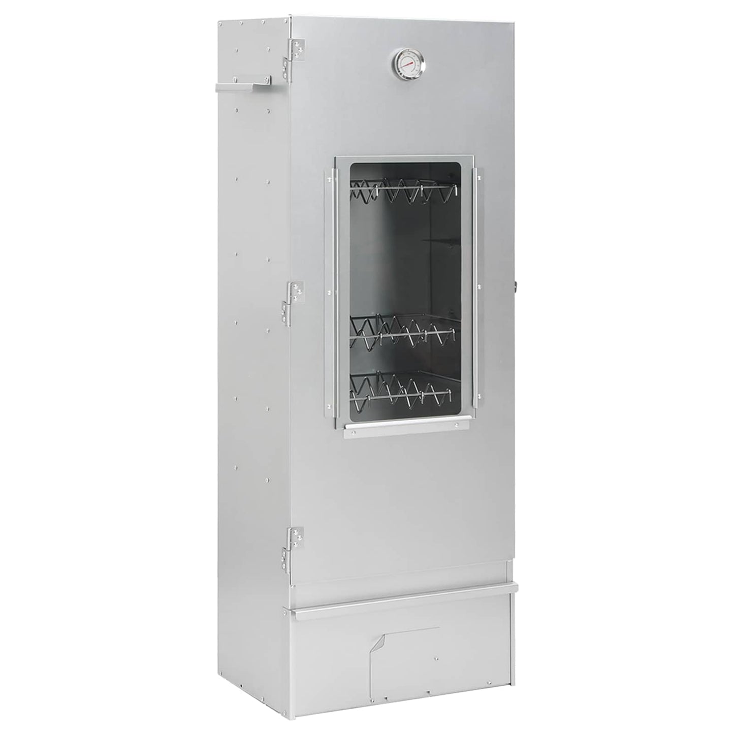 Smoker Oven 3 pcs 44.5 x 29 x 110 cm Galvanised steel Silver