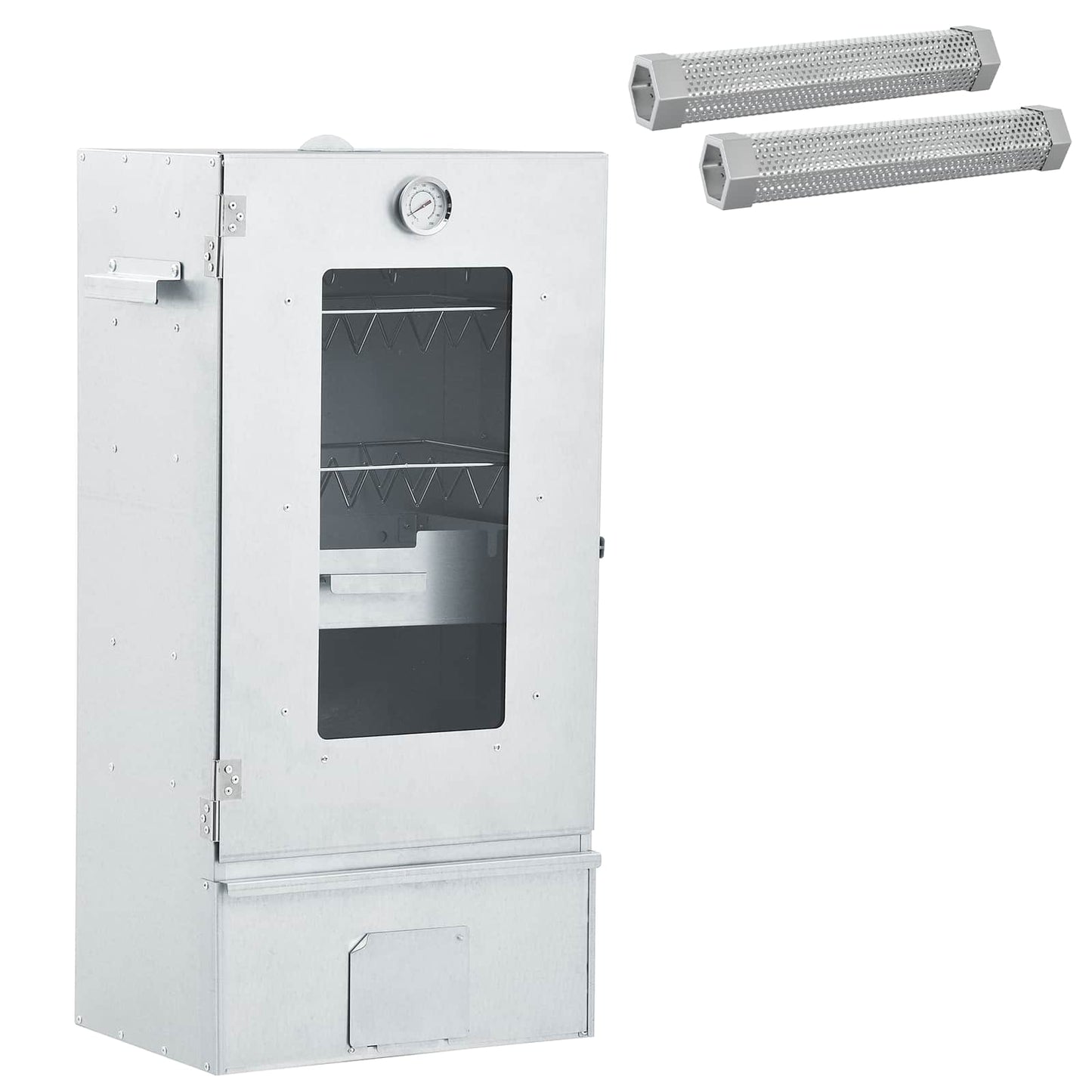 Cold Smoker with Smoker Tube 44.5 x 29 x 83 cm Galvanised steel