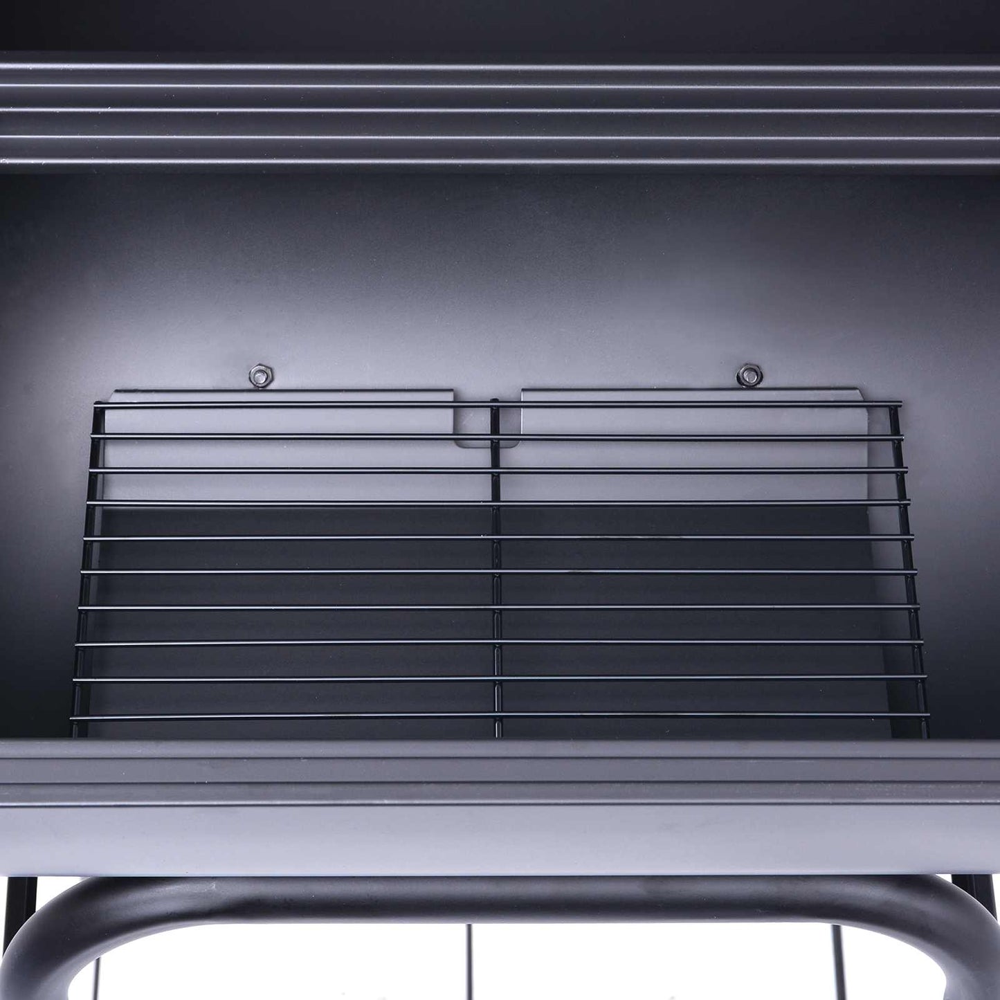 Charcoal Grill 75 x 48 x 120 cm Silver