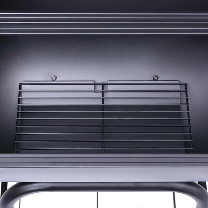 Charcoal Grill 75 x 48 x 120 cm Silver