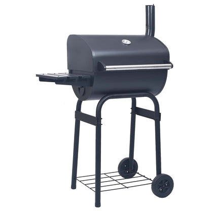 Charcoal Grill 75 x 48 x 120 cm Silver