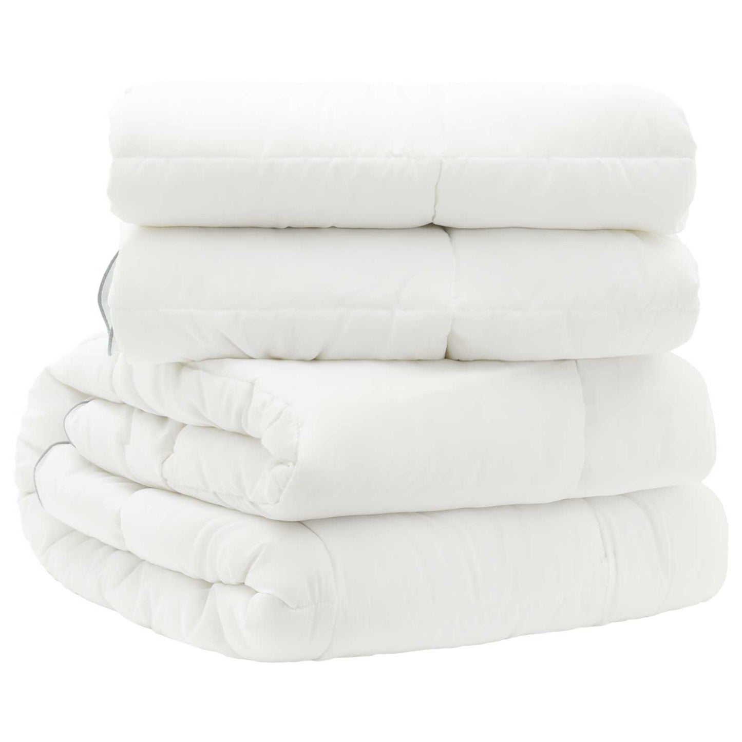 Duvet 155x200 cm 4 Seasons 200+300 GSM Australian Wool White