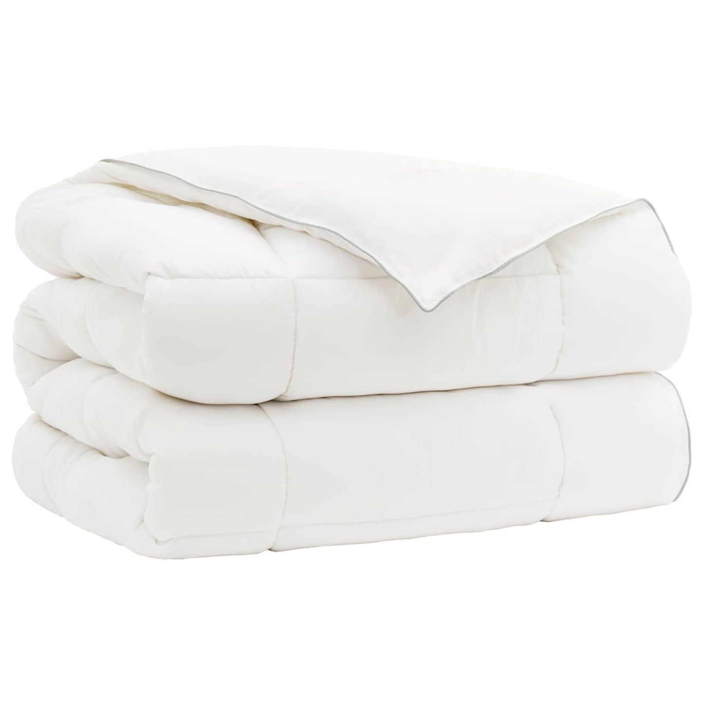 Duvet and Pillow Set 2 pcs 155x200 cm 4 Seasons 350 GSM Wool