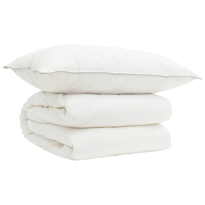 Duvet and Pillow Set 2 pcs 152x203 cm 4 Seasons 140+220 GSM