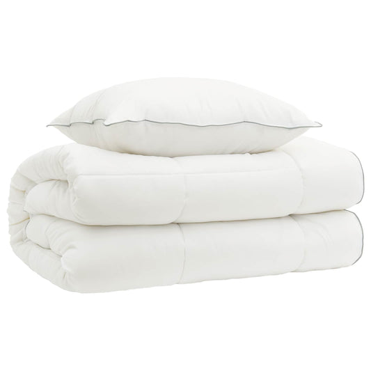 Duvet and Pillow Set 2 pcs 155x200 cm 4 Seasons 200+300 GSM