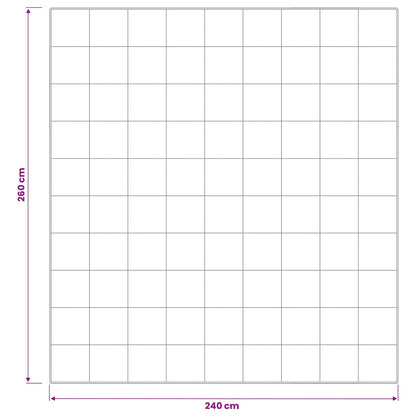 Duvet and Pillow Set 3 pcs 240x260 cm Summer 140 GSM Wool White